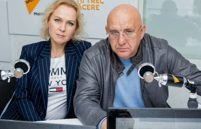 Мария Аронова с супругом Евгением Фоминым