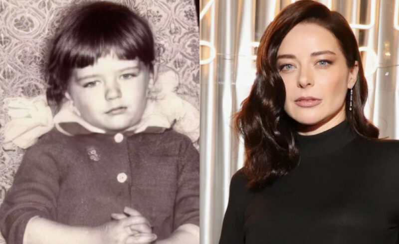 Марина Пупенина в детстве, задолго до того, как стать знаменитой актрисой Мариной Александровой.