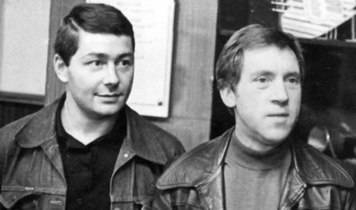 Андрей Миронов и Анатолий Папанов в «Бриллиантовой руке»