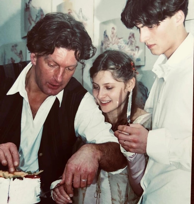 Счастливая пара Иван и Лина.