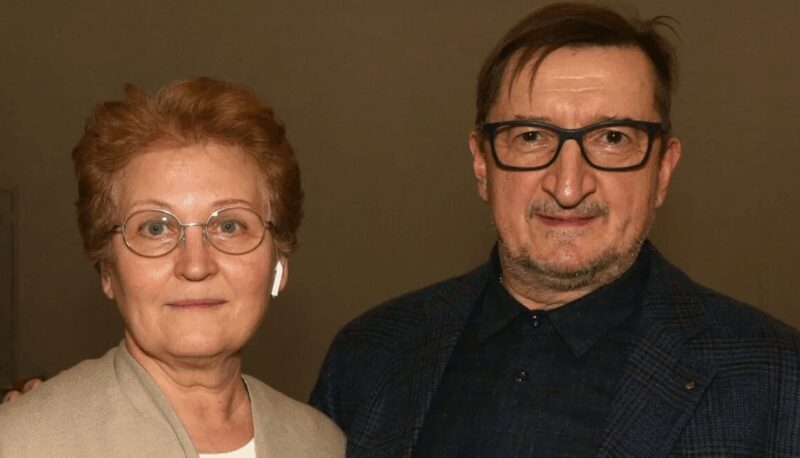 Александр Лыков со своим сыном Матвеем.