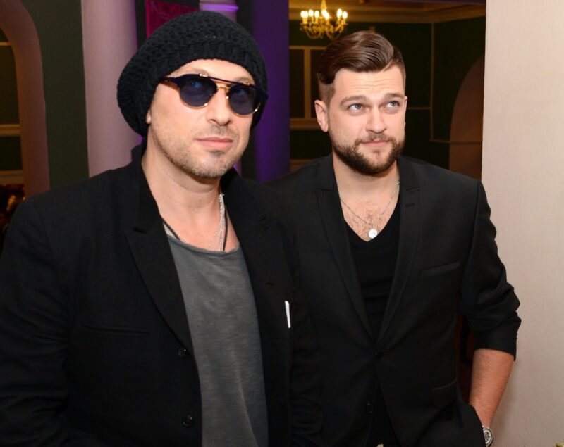 Кирилл Нагиев с отцом Дмитрием Нагиевым.