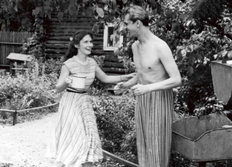 Юрий Яковлев и Кира Мачульская в счастливые годы их брака.