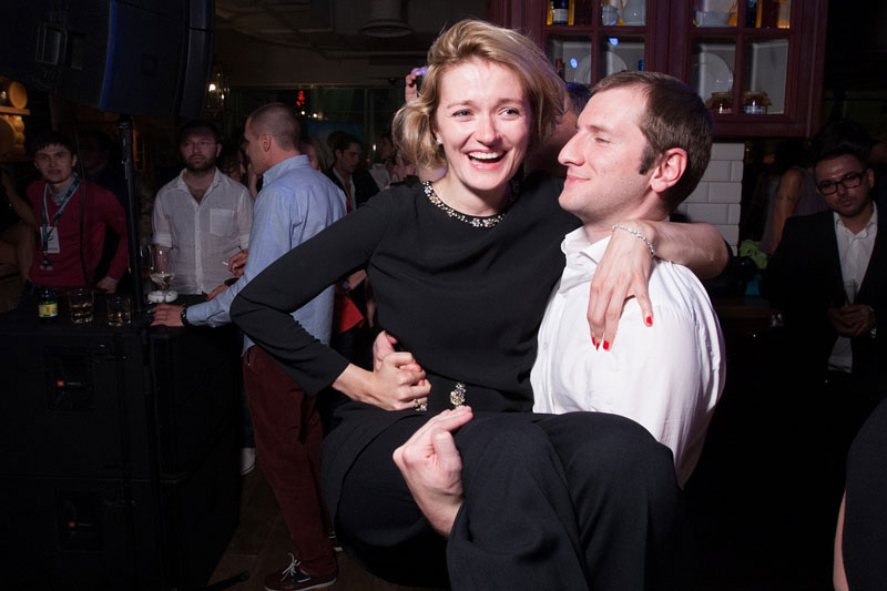 Резо Гигинеишвили с детьми от Надежды Михалковой — Ниной и Иваном.