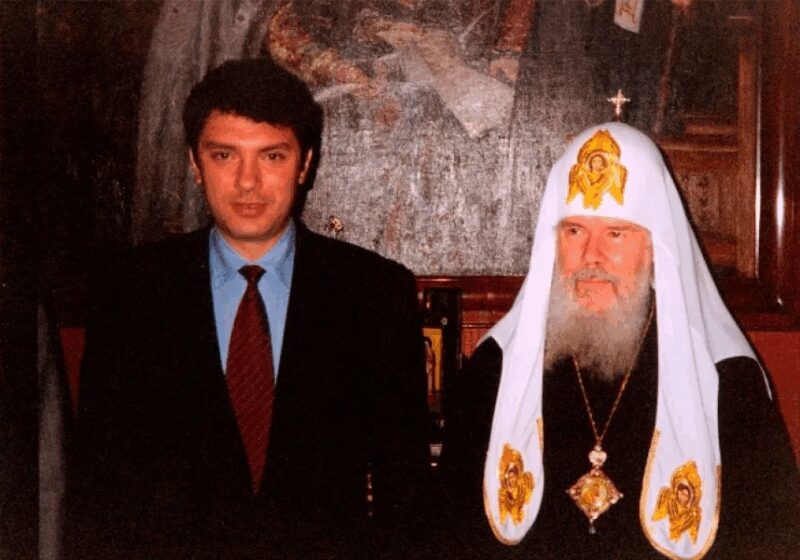 Борис Немцов в расцвете политической карьеры.