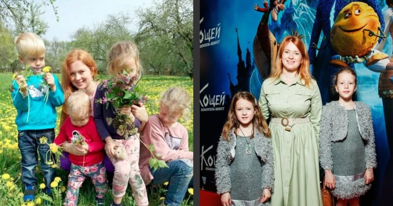 Звезда экрана, отвергнувшая стандарты: Екатерина Копанова и ее большая семья без нянь