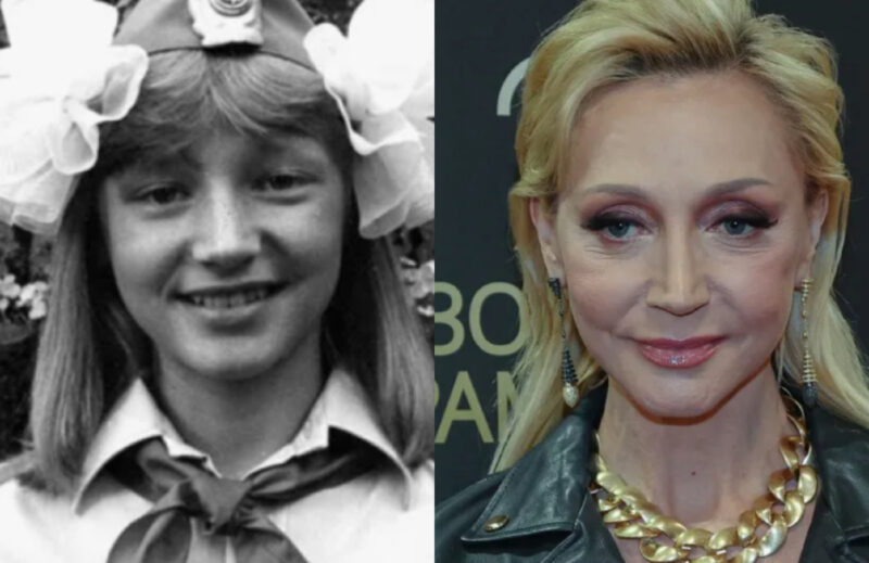 Кристина Орбакайте в юные годы, уже известная стране как дочь Примадонны.