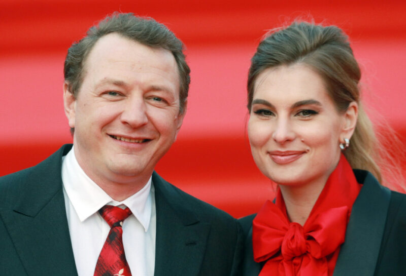 Марат Башаров с бывшей супругой Елизаветой Шевырковской.