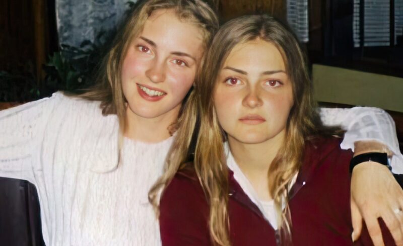 Сёстры Казючиц в юности