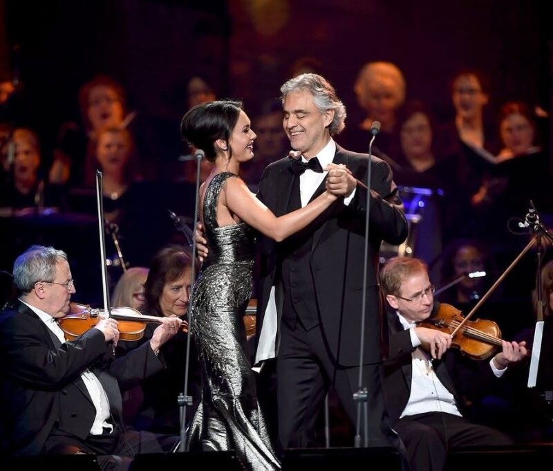 Незабываемый дуэт: Аида Гарифуллина и Дмитрий Хворостовский.