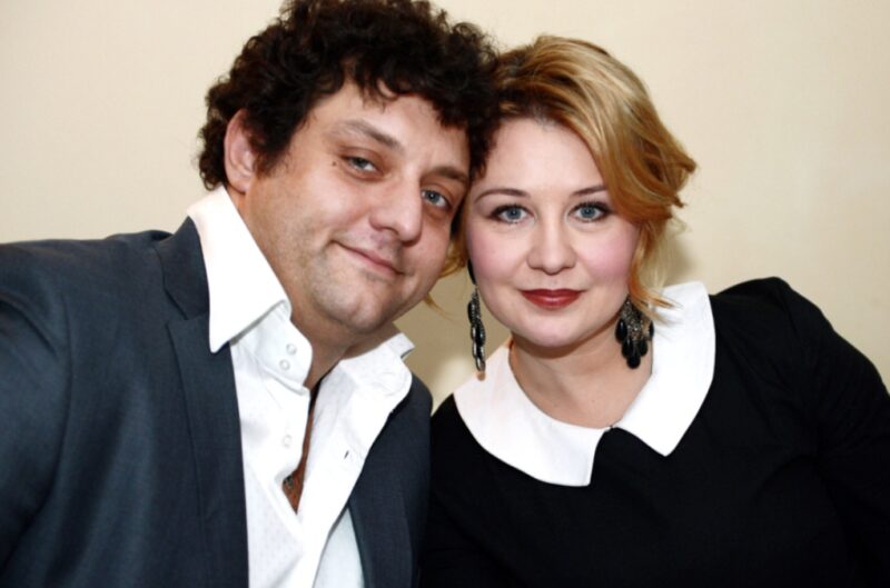 Михаил Полицеймако с супругой Ларисой Муратовой