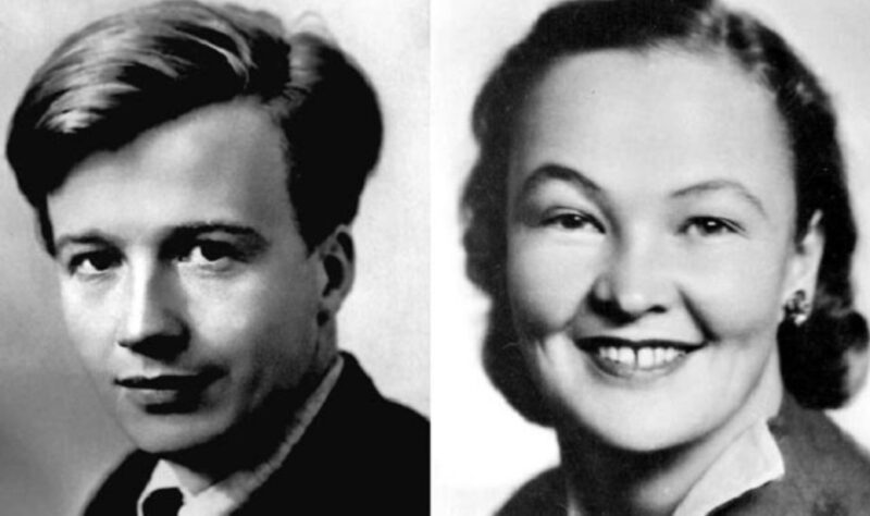 Алексей Консовский и его первая жена, актриса Вера Алтайская