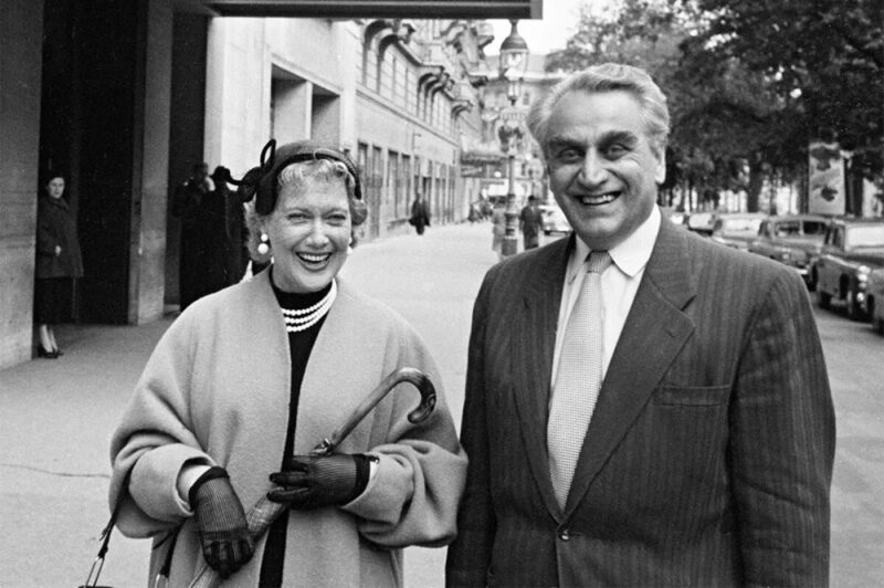 Неразлучные подруги: Любовь Орлова и Фаина Раневская.