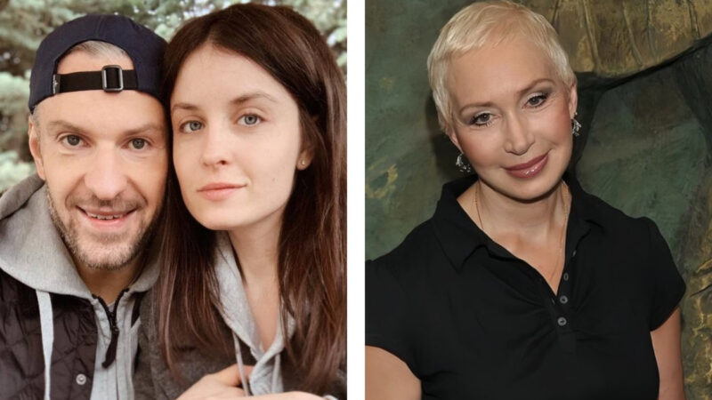 Филипп Васильев со второй женой Марией и его известная мама Татьяна Васильева.