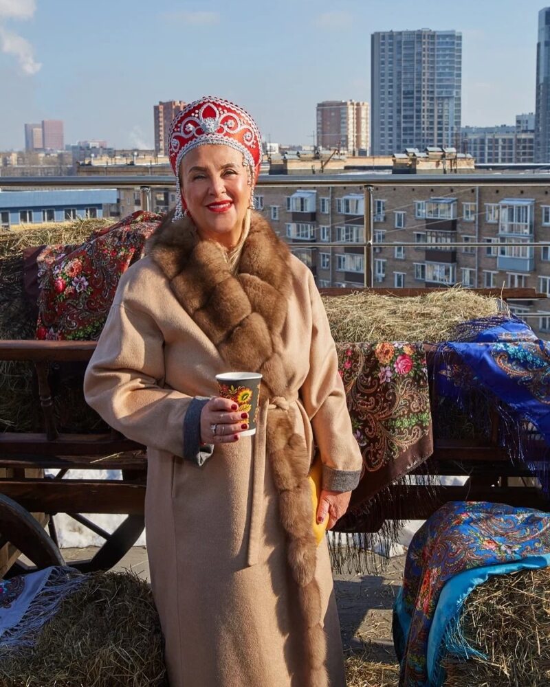 Наталья Шкулева с сыном Сашей.