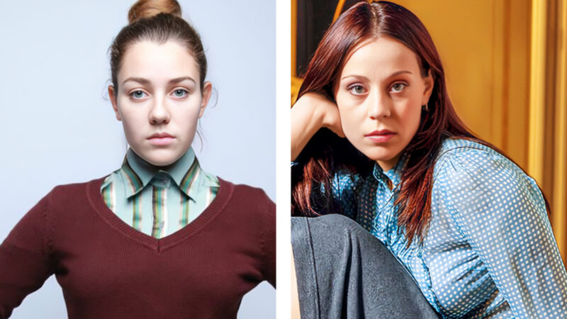 Анна Дубровская с дочерью Ниной Андронаки: аристократичная красота.