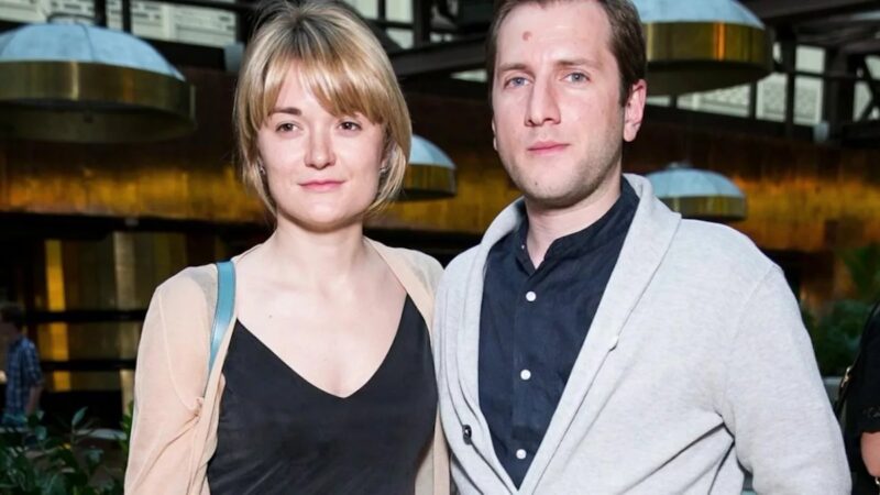 Надежда Михалкова, дочь знаменитого режиссера, в годы своего единственного брака.