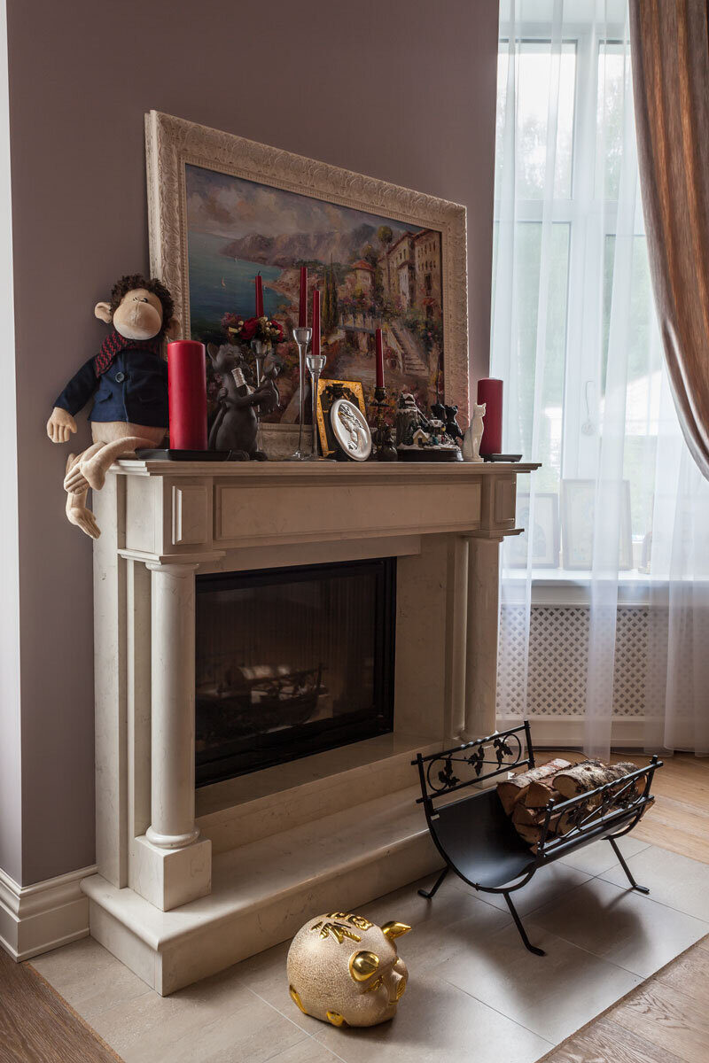 Просторная кухня, где собирается вся семья.