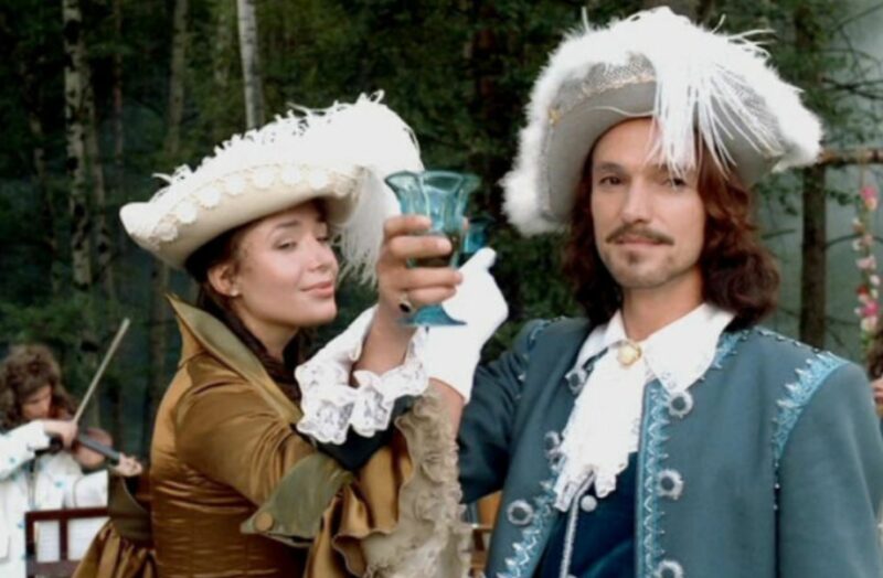 На съемочной площадке сериала «Тайны дворцовых переворотов» незадолго до трагедии.