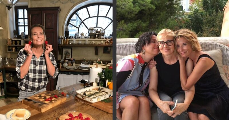 Более 30 лет дружбы и загадочный голос: кто эта женщина, что годами помогает Юлии Высоцкой на кухне