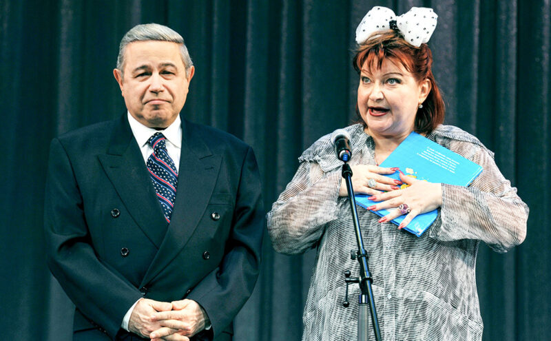 Елена Степаненко и Евгений Петросян в годы совместной жизни.