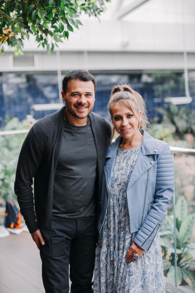 Юлия Барановская и Эмин Агаларов.