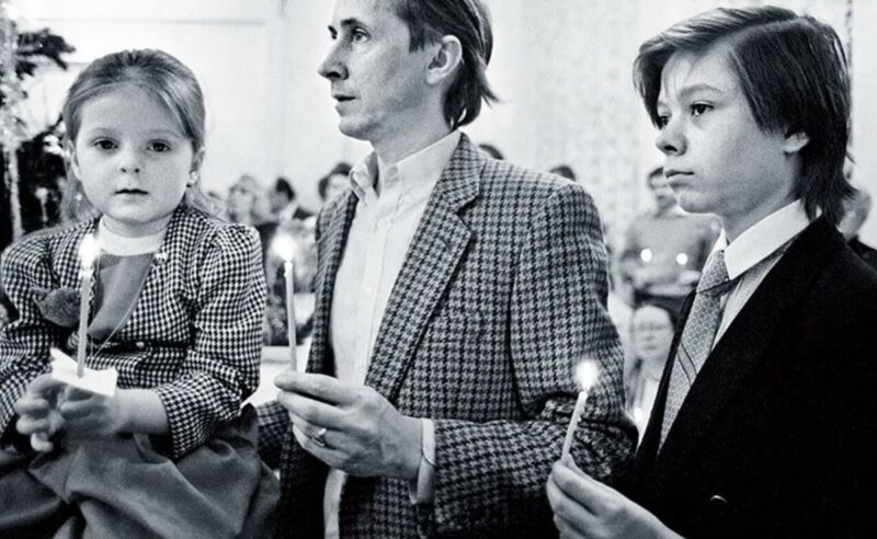 Семья Бурляевых в полном составе.