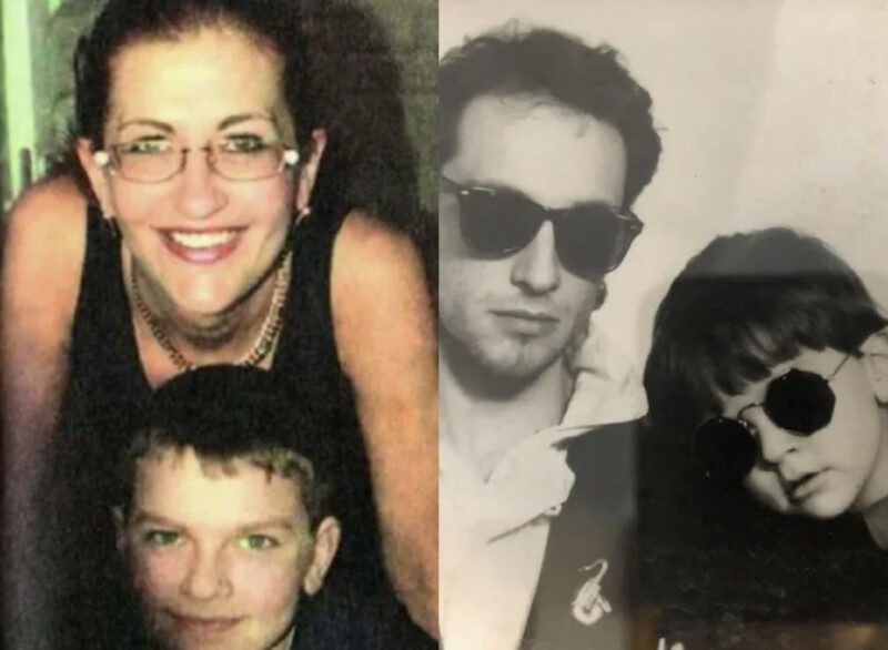 Дмитрий Нагиев и Алиса Шер с сыном Кириллом в годы их брака.