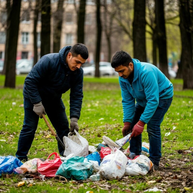 Киев на пороге перемен: студенты и пенсионеры готовятся к трудовой повинности
