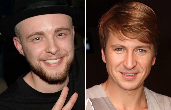 Егор Крид и Алексей Ягудин.