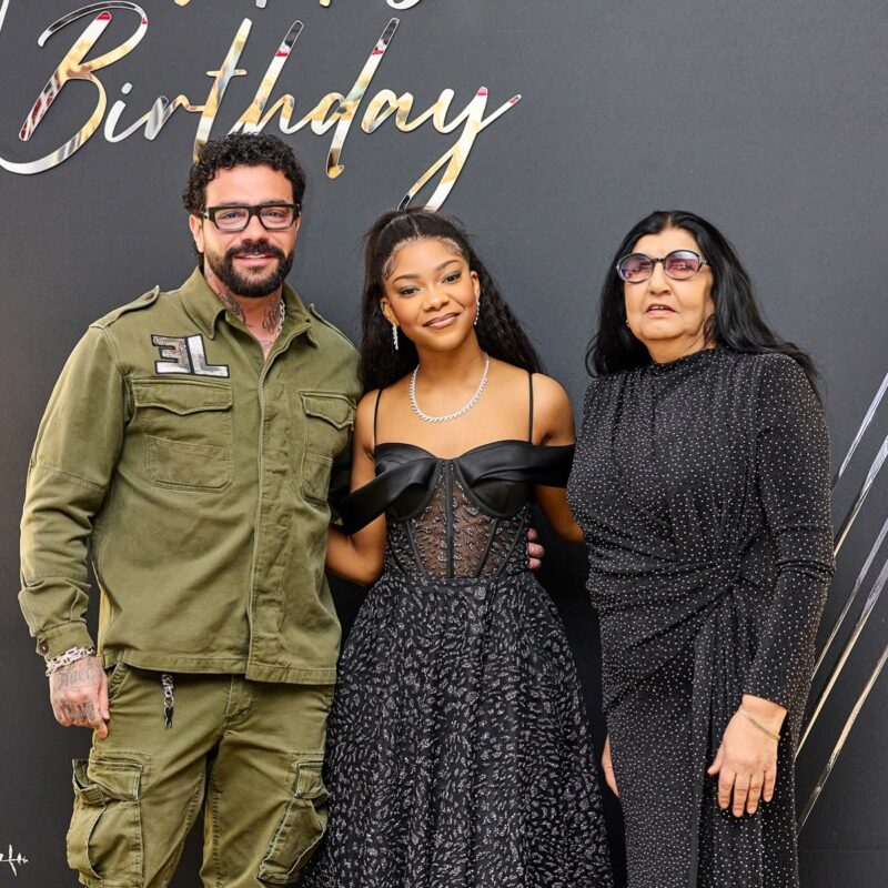 С крёстным отцом Тимати