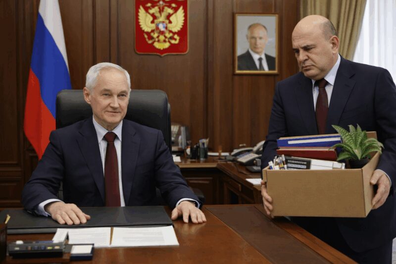 Кремлевская рокировка: Андрей Белоусов на пути к премьерству, что ждет Михаила Мишустина?