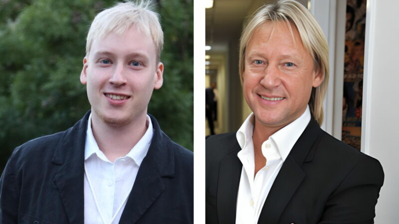 Иван и Дмитрий Харатьяны, поразительное сходство поколений.