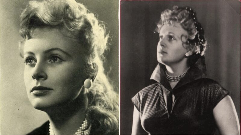 Алла Ларионова на Венецианском кинофестивале, где её назвали «Богиней».