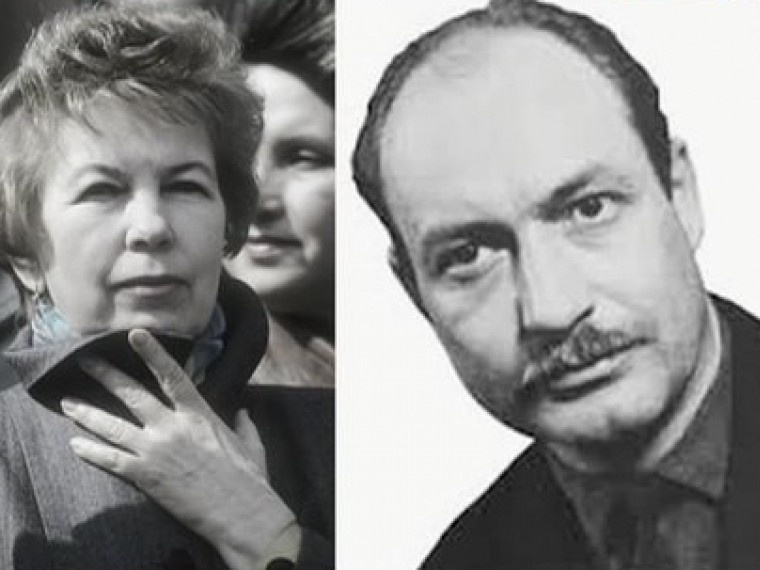 Раиса Горбачева и ее брат Евгений.