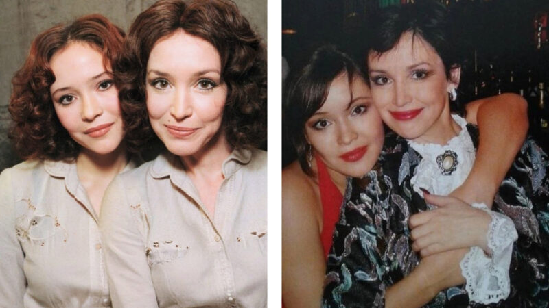 Александра Самохина — копия своей знаменитой матери Анны.