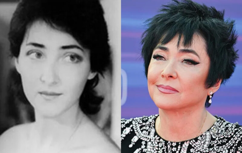 Лолита Милявская в расцвете кабаре-дуэта «Академия» с Александром Цекало.