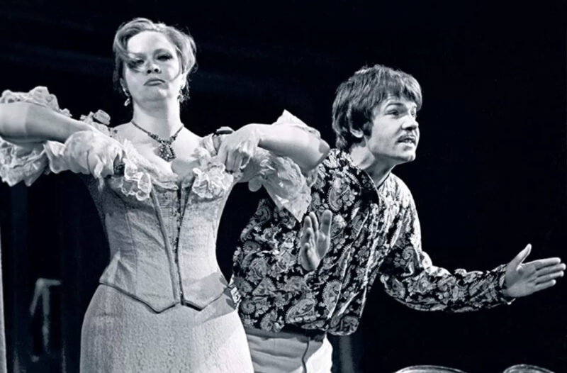 Наталья Гундарева и Александр Фатюшин в совместной работе.