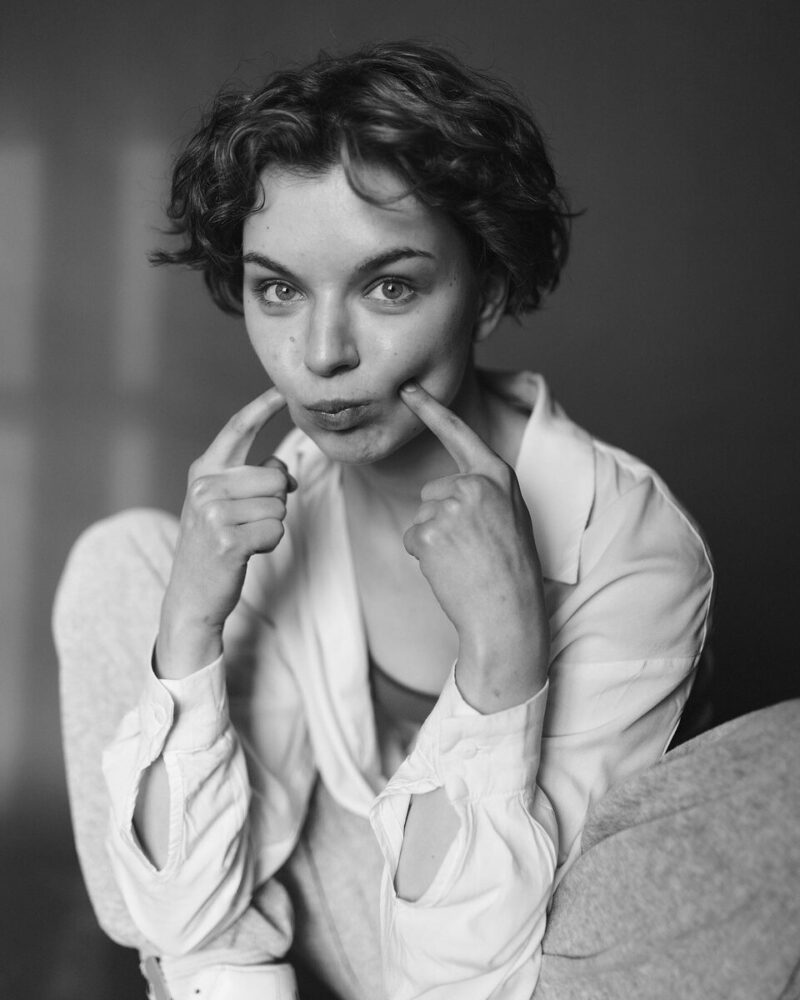 Александра Маховикова на сцене