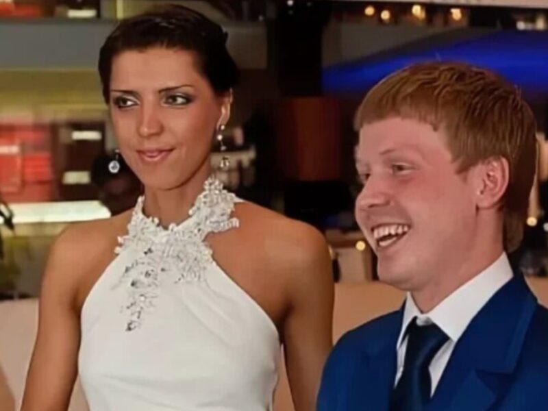 Антон Богданов с первой супругой Полиной, с которой они прожили вместе много лет.