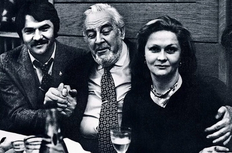 Александр Фатюшин, художественный руководитель Андрей Гончаров и Наталья Гундарева.