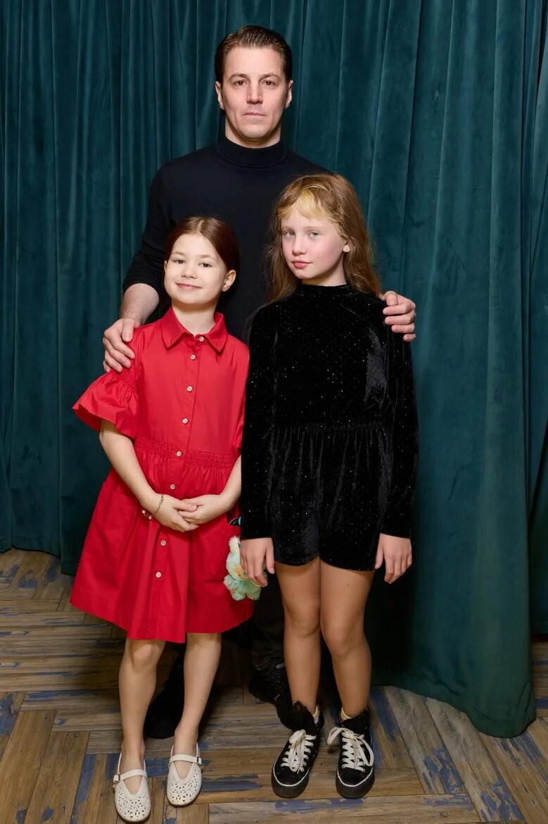 Екатерина Климова и Гела Месхи с маленькой дочерью Беллой.