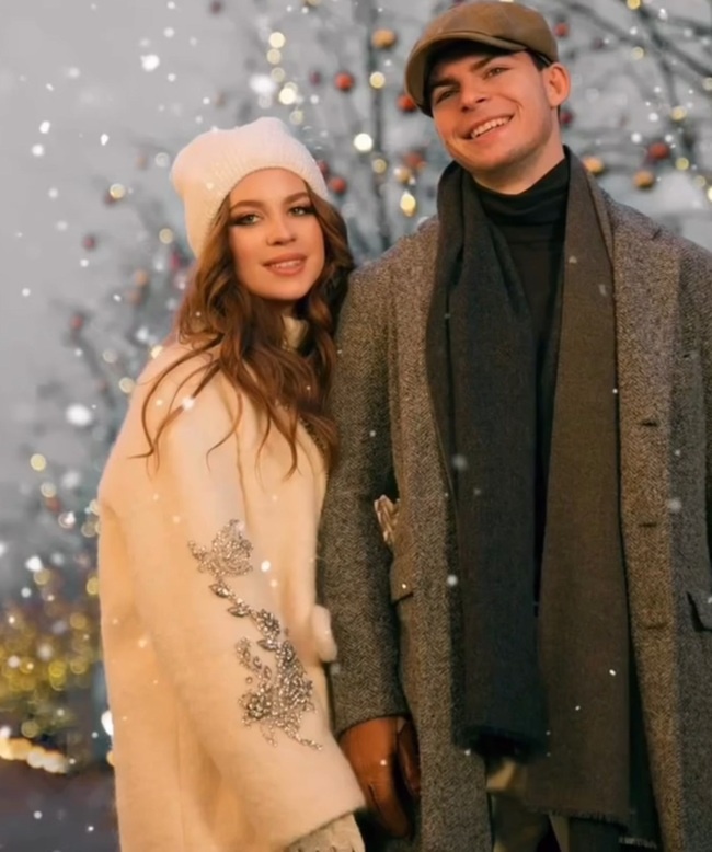 Марианна Газманова с приемным братом Филиппом.