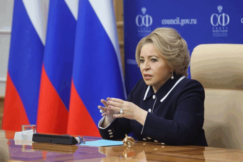 Валентина Матвиенко на официальном мероприятии.