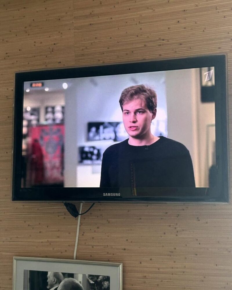 Дарья Юрская с сыном Георгием.