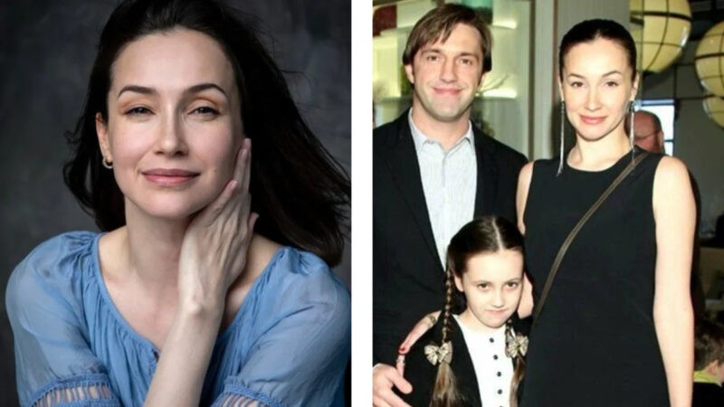 Ольга Филиппова и Владимир Вдовиченков с дочерью Вероникой