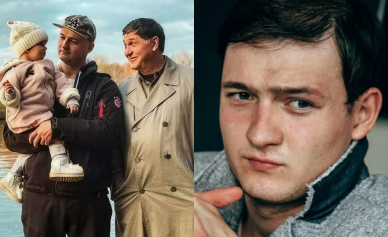 Глеб Пускепалис со своей семьей: супругой и дочерью.