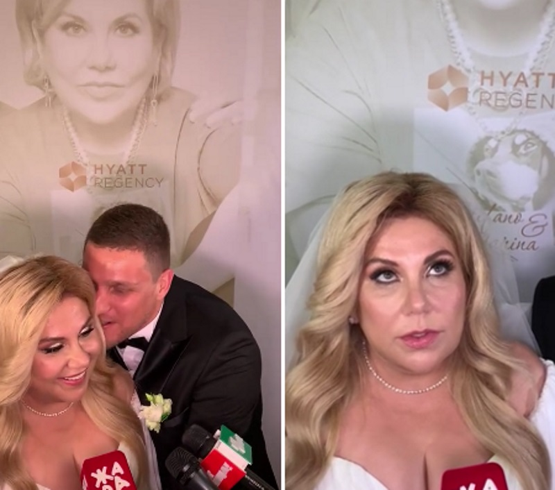 Счастливые супруги на одном из светских мероприятий.