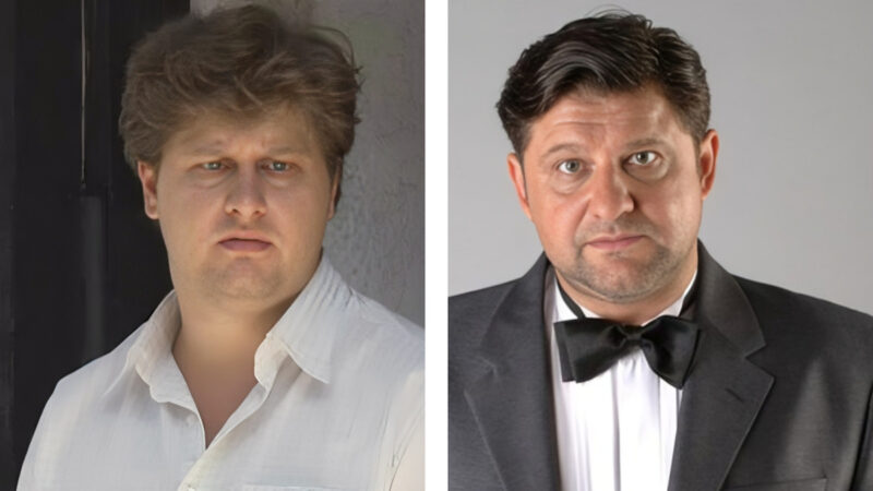 Степан и Александр Самойленко, наследник с открытой улыбкой.