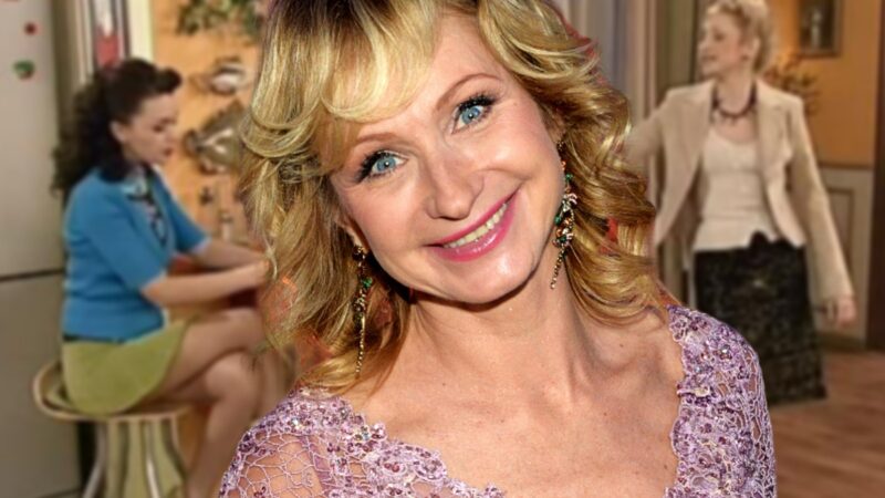 Актриса с сыном Александром в период брака с Юрием Соколовым